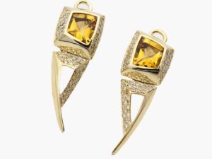 Designs Sterling Silver Diamond Accent Earrings